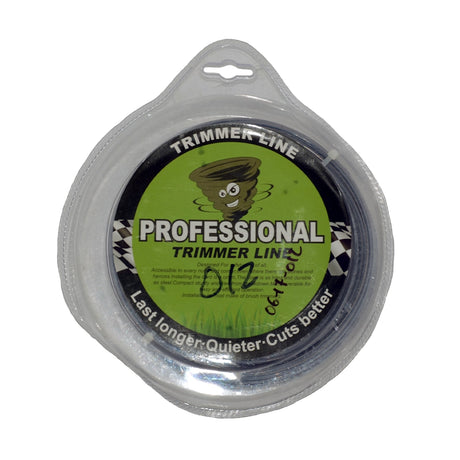 Hilo de Corte para Desbrozadora 2.7 mm x 1 Lb Peso Traslúcido Polímero Endurecido Redondo