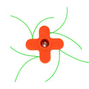 Cabezal para Desbrozadora M10 x 1.5 Hembra Izquierda 4 Picos