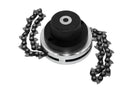 Cabezal para Desbrozadora M10 x 1.5 Hembra Izquierda Cadena Motosierra