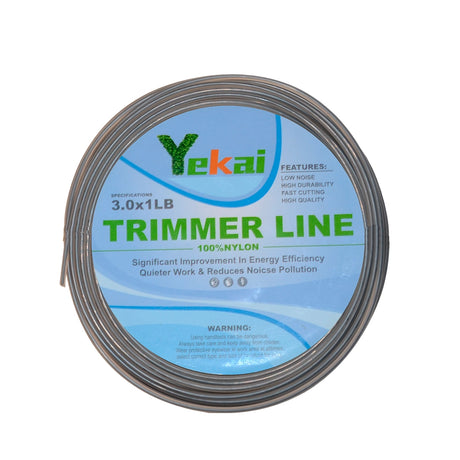 Hilo de Corte para Desbrozadora 3.0 mm x 1 Lb Traslúcido Polímero Endurecido Redondo