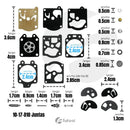 Juego de juntas con diafragma Walbro D10-WAT