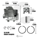 Cilindro Completo 43cc Motor 40-5