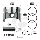 Pistón Completo Standard 192F