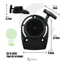 Tapa de arranque Honda GX25