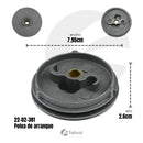 Polea de arranque Motosierra Stihl 381, 041, 08