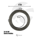 Cuerda metálica 26cc