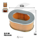 Filtro de aire Diesel 186F