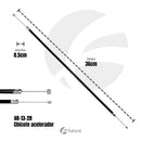 Chicote acelerador para Aspersora 28cm