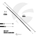 Chicote acelerador para Aspersora 47cm