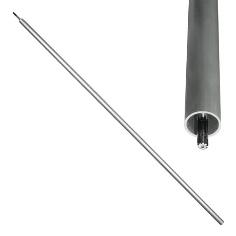 Tubo de Desbrozadora con Eje de rotación de 9 picos