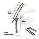Llave de cadena para extracción