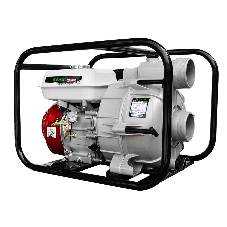 Motobomba 7HP 3" para sólidos y líquidos Kawano KWB-300H